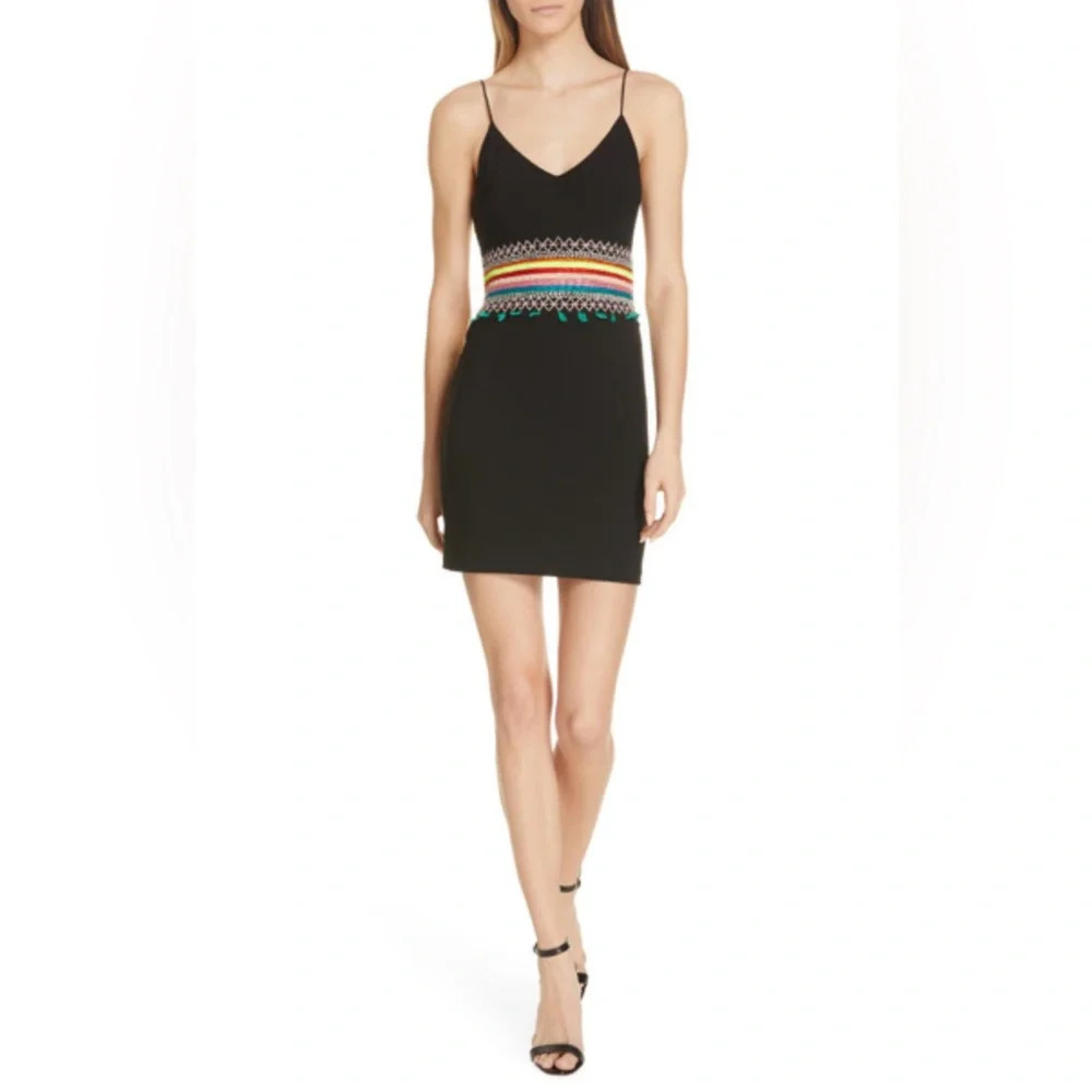 Alice + Olivia Loralee Embroidered Cutout - Picture 2 of 4